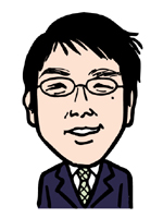 南 伸太郎の似顔絵