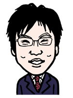 中川 敬基の似顔絵