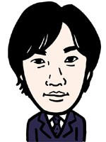 島田 龍の似顔絵