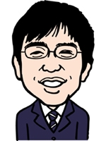 上田紘平の似顔絵