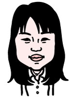 原口尚子の似顔絵